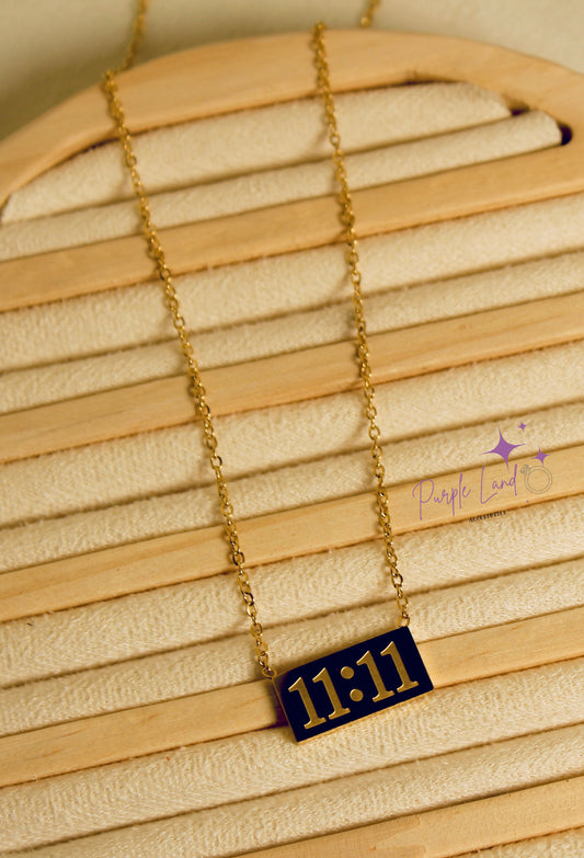 11:11 Manifestation 18k Gold Plated Chain